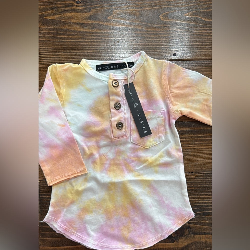 Colorful Long Sleeve Kids Tee by Millie + Basil